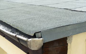 repair or replace Monymusk flat roofing?